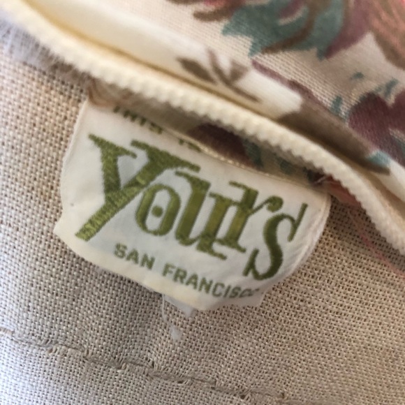 1970s Prairie Dress Small Floral Cottagecore Gown - Picture 9 of 11